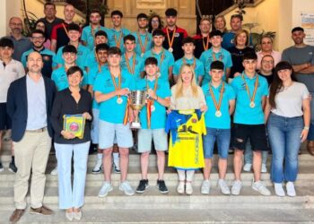 Homenaje por su victoria al juvenil del CDFS de Segorbe