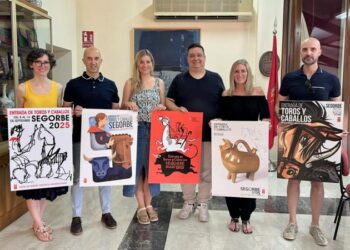 Cristóbal Aguiló, ganador del XXXIX Concurso de Carteles de la Entrada de Toros y Caballos