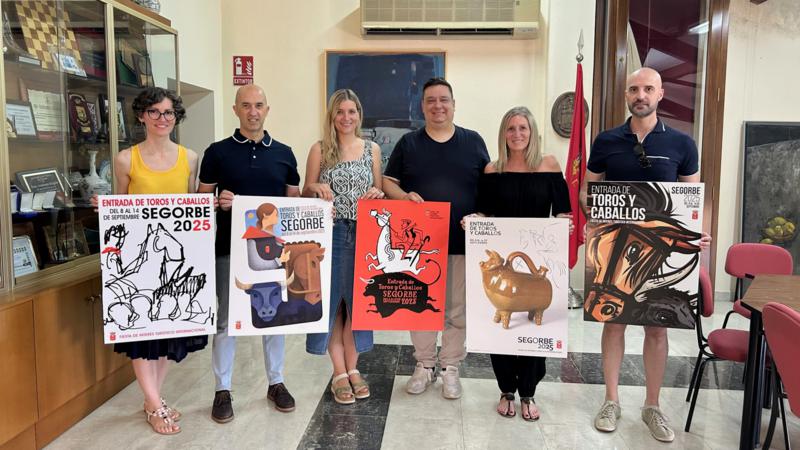 Cristóbal Aguiló, ganador del XXXIX Concurso de Carteles de la Entrada de Toros y Caballos