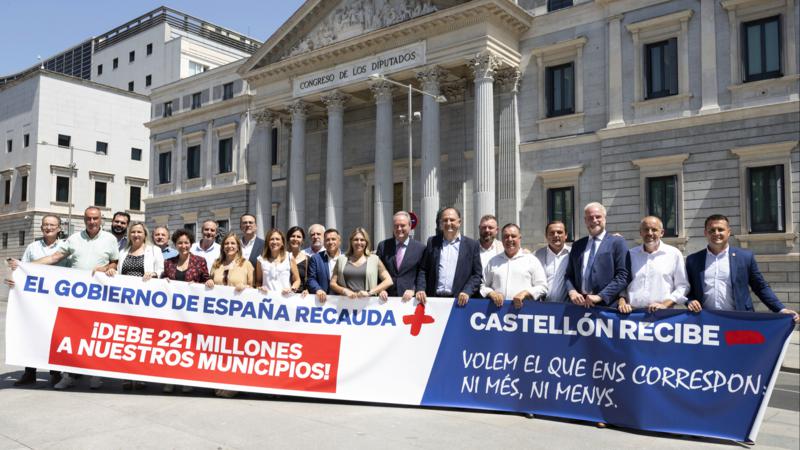 El PPCS exige el pago inmediato de los más de 200 millones de euros que Sánchez debe a la provincia porque “son de los castellonenses”