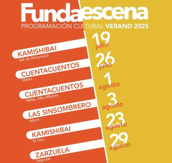 FundaEscena. Ciclo cultural en el Alto Palancia y el Alto Mijares