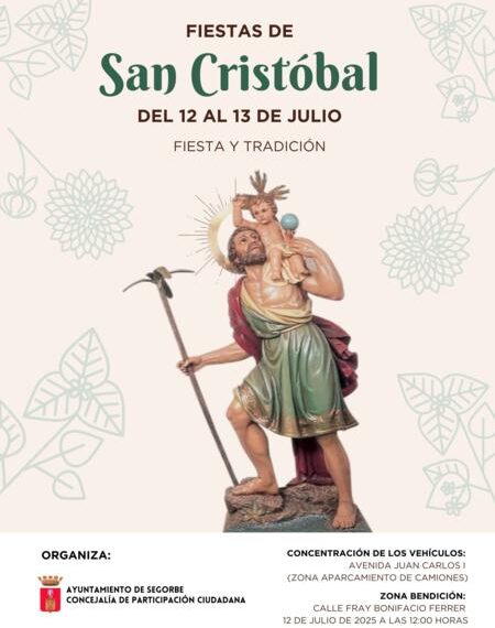 Segorbe celebra San Cristóbal