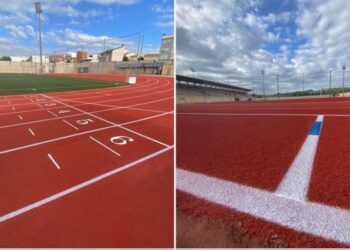 Renovada la pista de atletismo de Segorbe