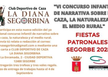 Segorbe impulsa la creatividad infantil con el VI Concurso de Narrativa sobre Caza y Naturaleza