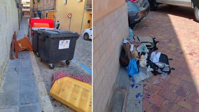 El Ayuntamiento de Segorbe denuncia nuevos actos incívicos por el abandono de enseres en la vía pública