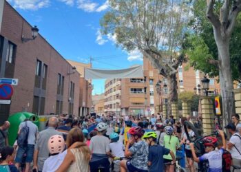 Las risas y la ilusión protagonizan las Carreras de Cintas infantiles con bicicletas