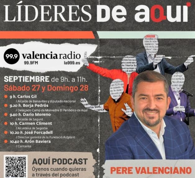 La Alcaldesa de Segorbe repasa las fiestas 2025 en “Líderes de Aquí” de Valencia Radio