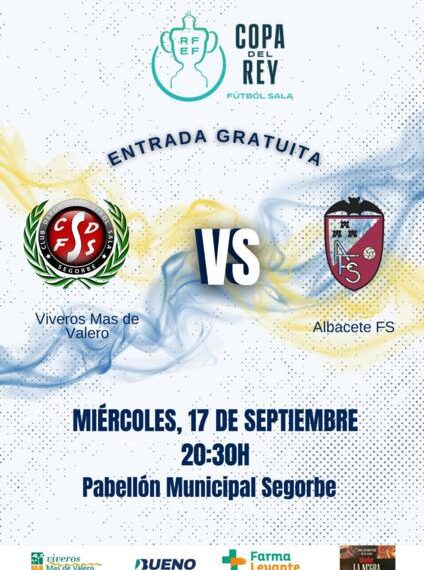Viveros Mas de Valero se estrena en la Copa del Rey ante el poderoso Albacete FS
