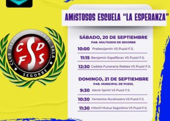 La Escuela del CDFS Segorbe echa a rodar con los primeros partidos amistosos ante el Puzol FS