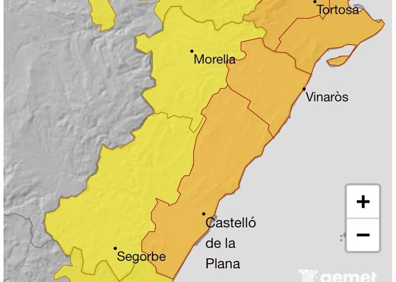 Castellón se prepara para un temporal intenso