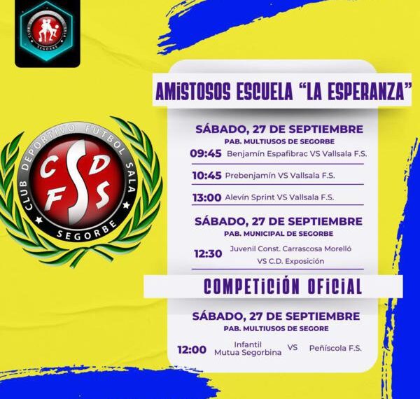 Los amistosos de la Escuela del CDFS Segorbe y el arranque liguero del Infantil Mutua Segorbina