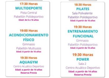 La XXVIII Campaña Deportiva Municipal «Puertas Abiertas» en plena recta final