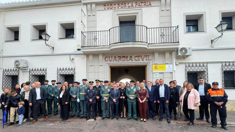 La Guardia Civil de Segorbe honra a su patrona, la Virgen del Pilar, en una emotiva celebración