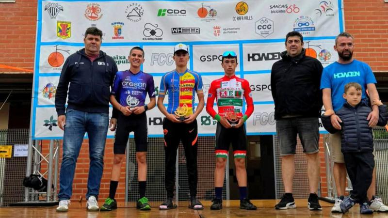 Los Hugo de la Unión Ciclista Alto Palancia en la 10ª edición del Trofeu de L’Énova