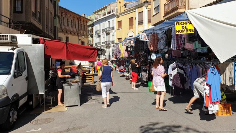 Segorbe celebrará su mercado del jueves el 9 de octubre, festivo, con el apoyo de comerciantes y Ayuntamiento