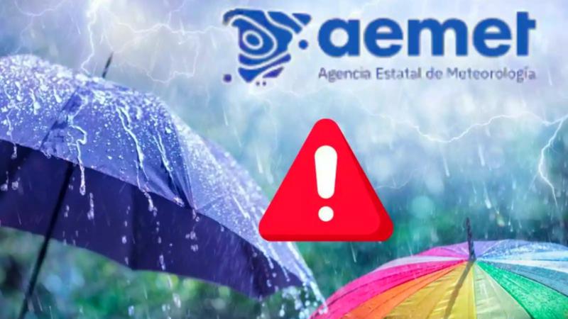 La Comunidad Valenciana en alerta por lluvias intensas, amarilla en Castellón y naranja en Valencia y Alicante