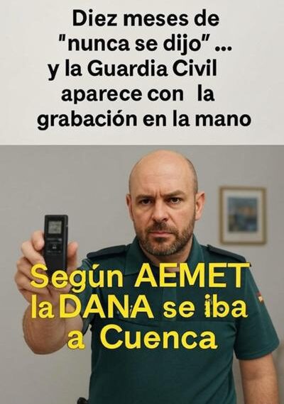 El último informe de la Guardia Civil refuerza la versión de la Generalitat sobre la dana