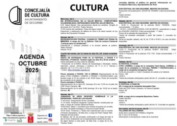 Segorbe se llena de cultura y reflexión en octubre de 2025
