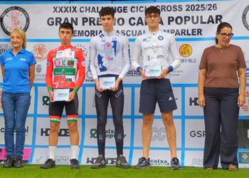 Hugo Arnalte Alegre deslumbra en Potries y conquista el segundo puesto en la Challenge de la Comunidad Valenciana de Ciclocross