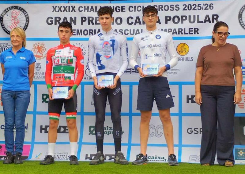 Hugo Arnalte Alegre deslumbra en Potries y conquista el segundo puesto en la Challenge de la Comunidad Valenciana de Ciclocross