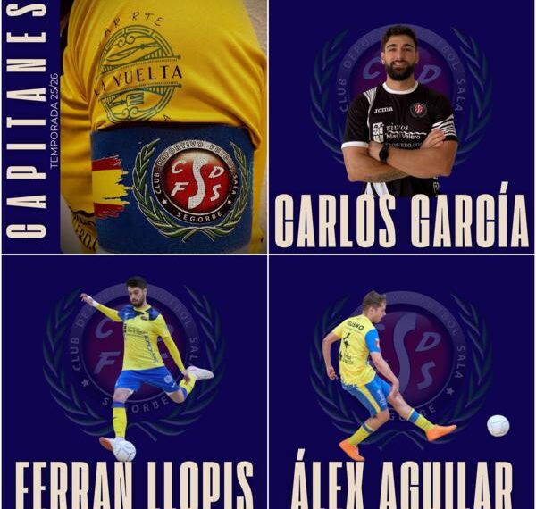 Ferrán Llopis, Álex Aguilar y Carlos García, los nuevos capitanes que liderarán el Viveros Mas de Valero