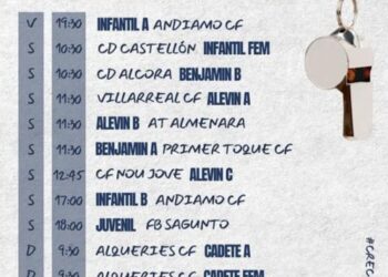 Fin de semana a tope para el CD Segorbe, ¡todos los partidos en marcha!