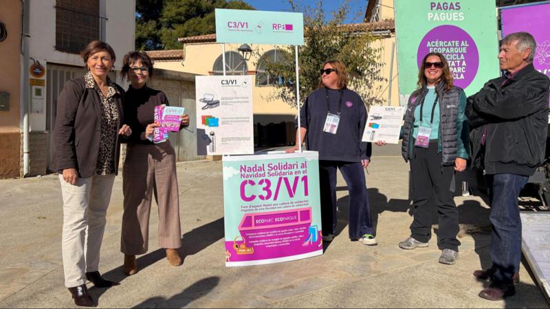 El ecoparque se convierte en un gesto solidario esta Navidad