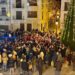 Segorbe enciende la Navidad con luces, villancicos y un recorrido lleno de niños por el casco antiguo