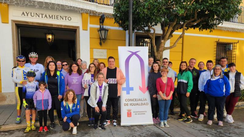 Segorbe se vuelca en la quinta marcha por la igualdad: deporte, solidaridad y una mañana para caminar juntos
