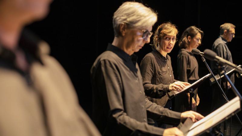 ¡Grito teatral en Segorbe, «Pasos Apresurados» contra la violencia machista!