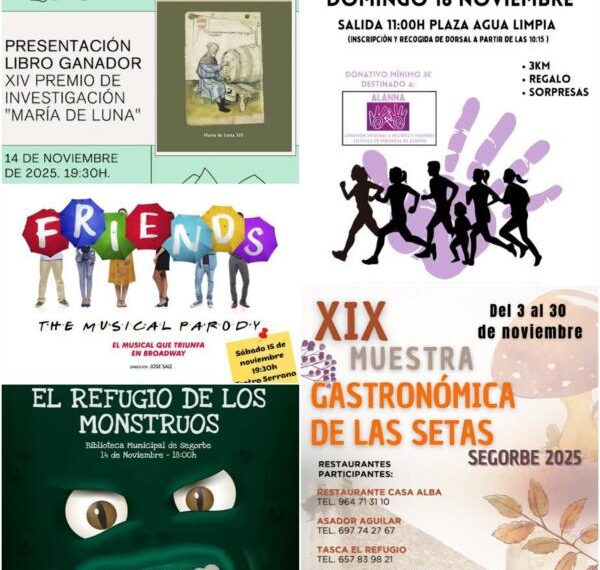 Fin de semana cargado en Segorbe: monstruos, libros, música y mucha fiesta