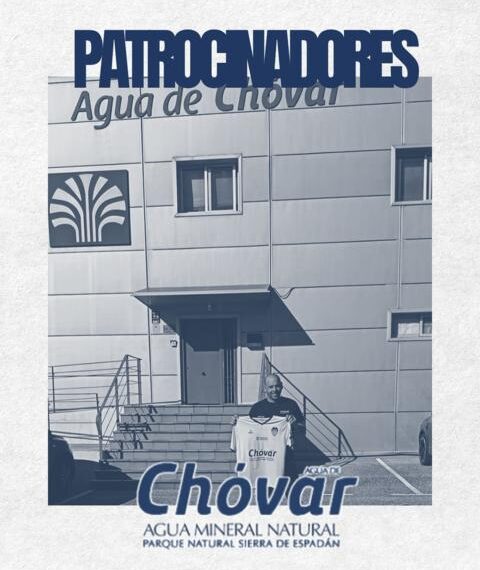 Agua de Chóvar se suma al CD Segorbe como patrocinador principal