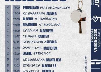 Fin de semana cargado para el CD Segorbe: ¡de prebenjamines a amateurs, todos al lío!
