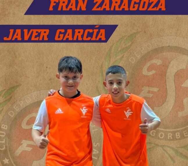 Fran Zaragoza y Jáver García ya entrenan con la Selección Valenciana Sub12 de Castellón