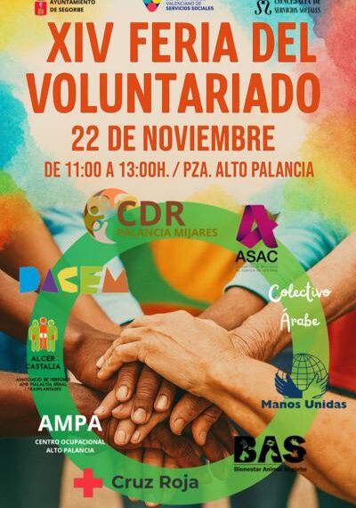Segorbe abre su plaza a la solidaridad en la XIV Feria del Voluntariado