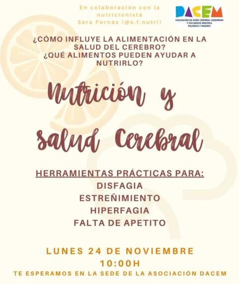 DACEM impulsa un taller para entender cómo la alimentación cuida nuestro cerebro