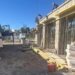 El viejo pórtico del matadero ya saluda a quien entra en Segorbe por Castellnovo