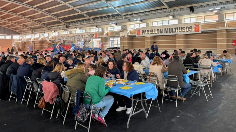 El CDFS Segorbe celebra su comida de Navidad con 170 asistentes en un ambiente de unión familiar