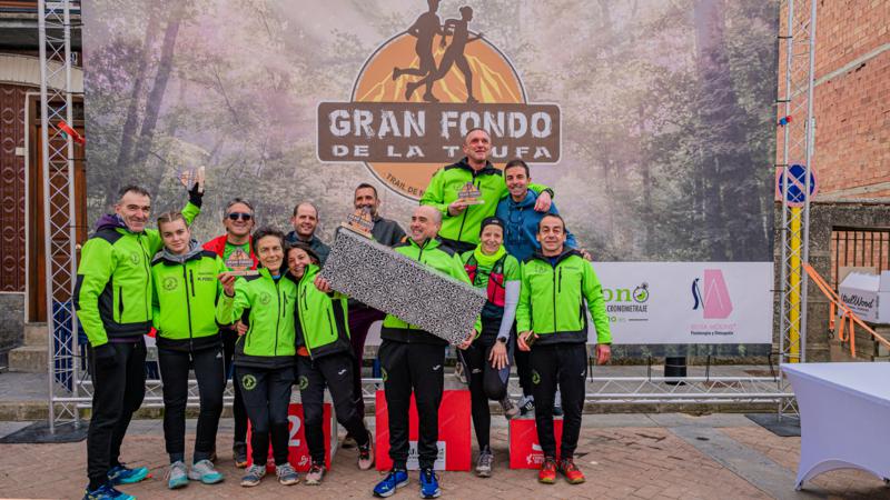 El Club Saltamontes arrasa en el Gran Fondo de la Trufa de El Toro