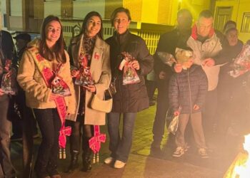 El casco antiguo de Segorbe se llena de luz y tradición por Santa Lucía