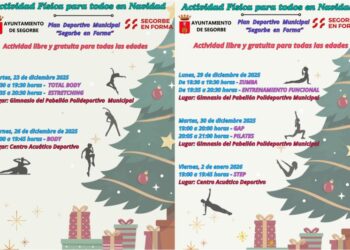 Segorbe no para ni en Navidad: deporte gratis para todos del 23 de diciembre al 2 de enero