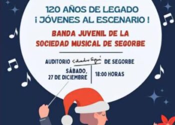 La Banda Juvenil cierra las celebraciones del 120 aniversario de la Sociedad Musical de Segorbe