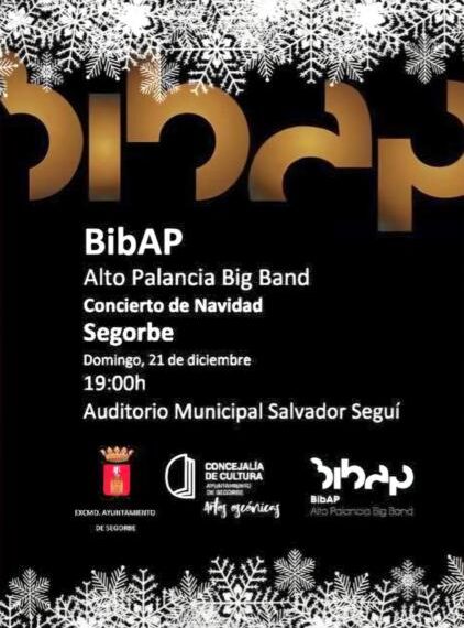Concierto navideño de la Bibap Alto Palancia en Segorbe