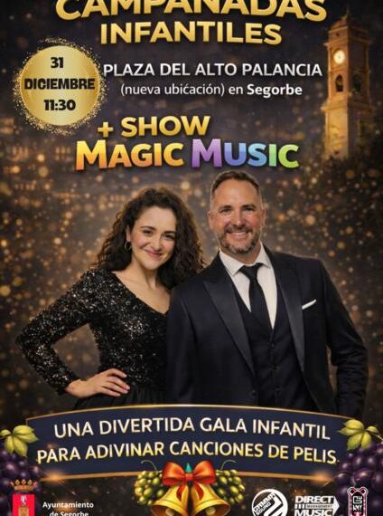 Segorbe celebra las campanadas infantiles con teatro y música para despedir el año en familia