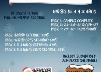 La XII edición del Campus de Navidad del CDFS Segorbe y viene cargadita de buena onda