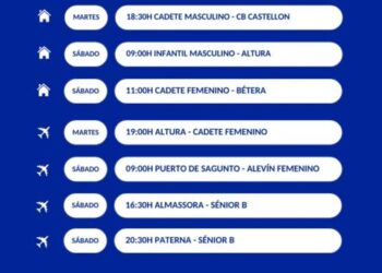 Agenda apretada para el CB Segorbe