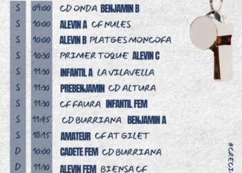 Del benjamín al cadete, todos tienen cita este finde. ¡Llenemos las gradas!