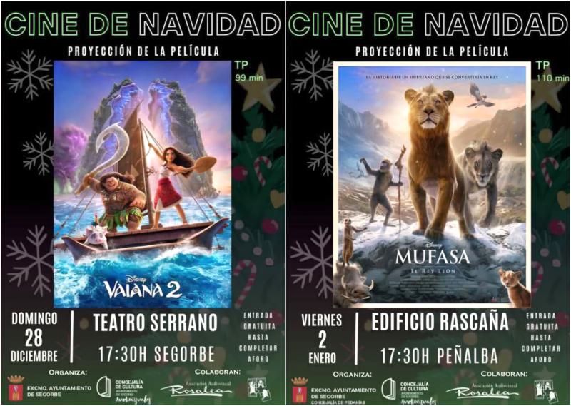Teatro Serrano y Rascaña abren sus puertas con cine Disney gratuito