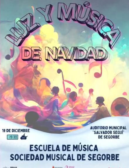 La Escuela de Música de Segorbe ofrece un concierto navideño en el Auditorio Municipal