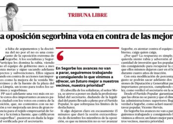La oposición segorbina vota en contra de las mejoras